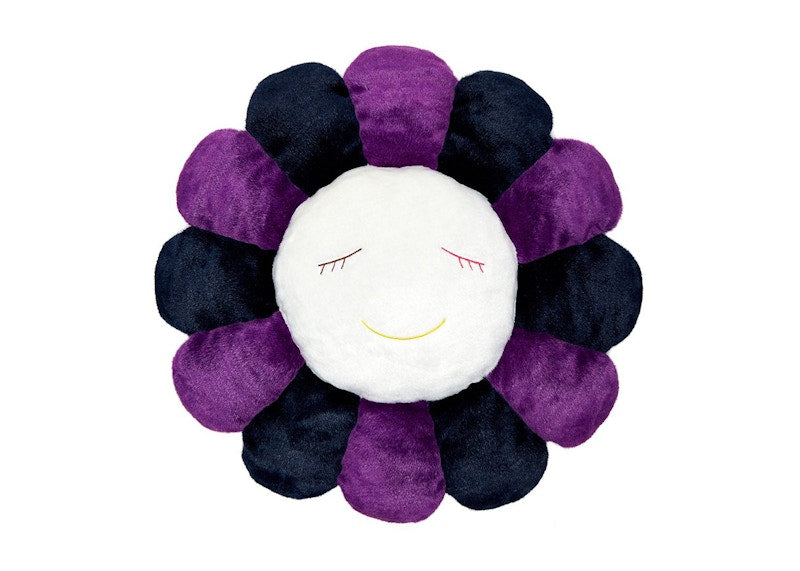 Takashi Murakami Flower Plush 60CM Purple/Black/White