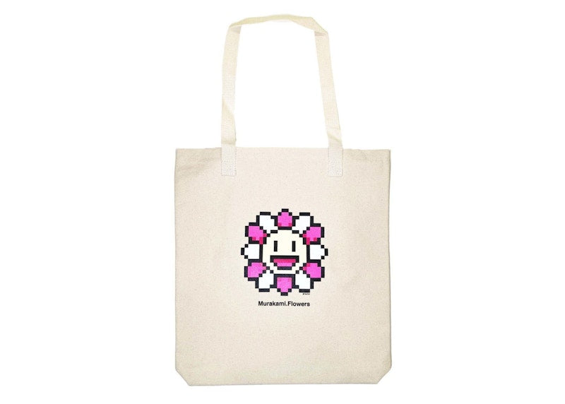 Takashi Murakami Flowers Tote Bag Pink