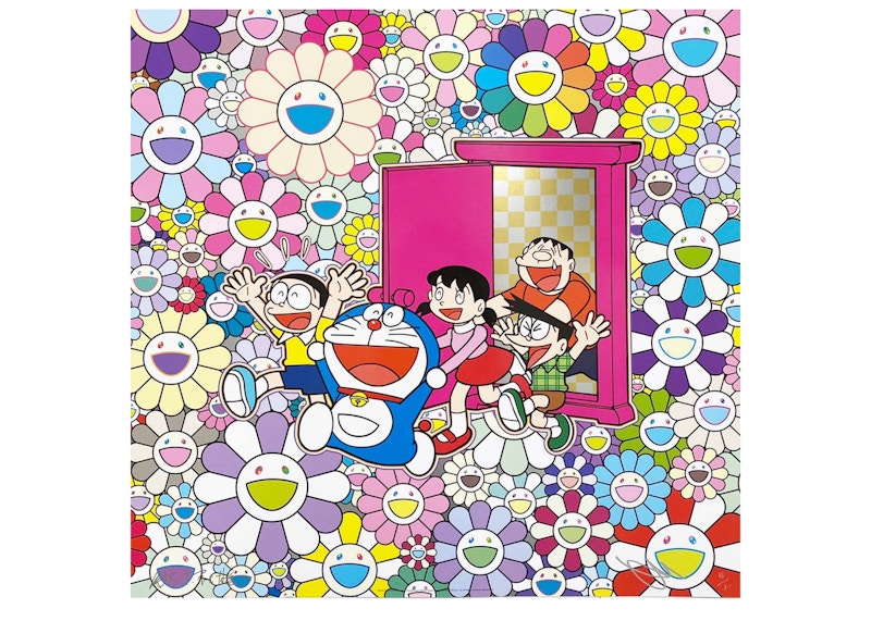 Takashi Murakami I was saved at the door everywhere Print (Signed, Edition of 300)