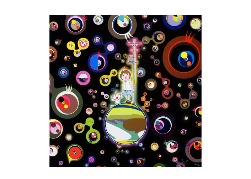 Takashi Murakami Jelly Fish Eyes Print (Signed, Edition 300)