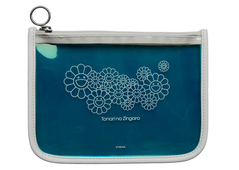Takashi Murakami KaiKai Kiki Flower Pouch Blue