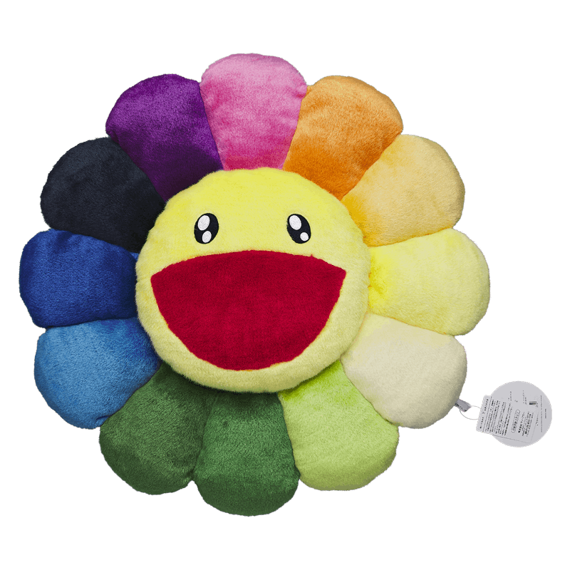 Takashi Murakami Flower Plush 60 CM Rainbow/Yellow