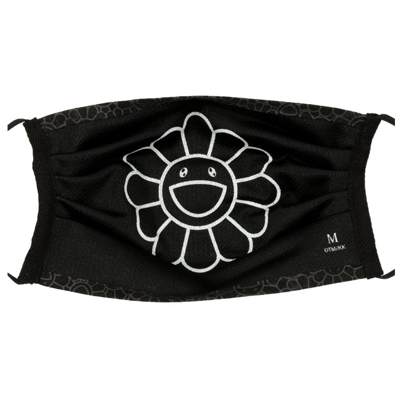Takashi Murakami Kaikai Kiki New York City Flower & Skull Mask Black