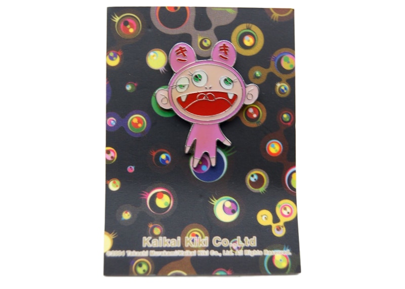Takashi Murakami Kiki Frazzled Pin Pink