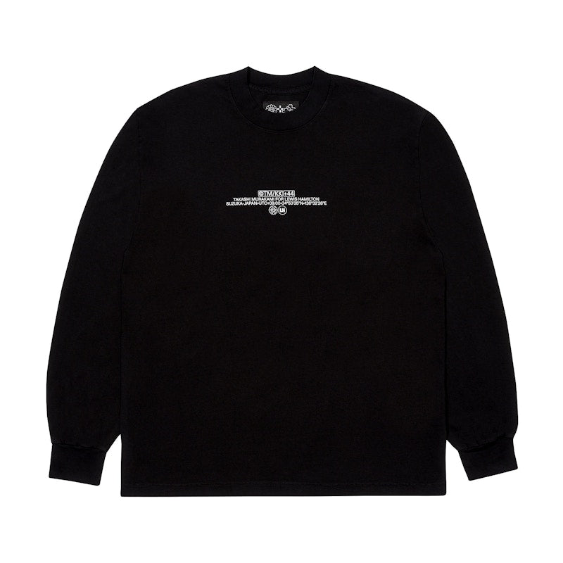 Takashi Murakami Lewis Hamilton Speedway Longsleeve T-shirt Black