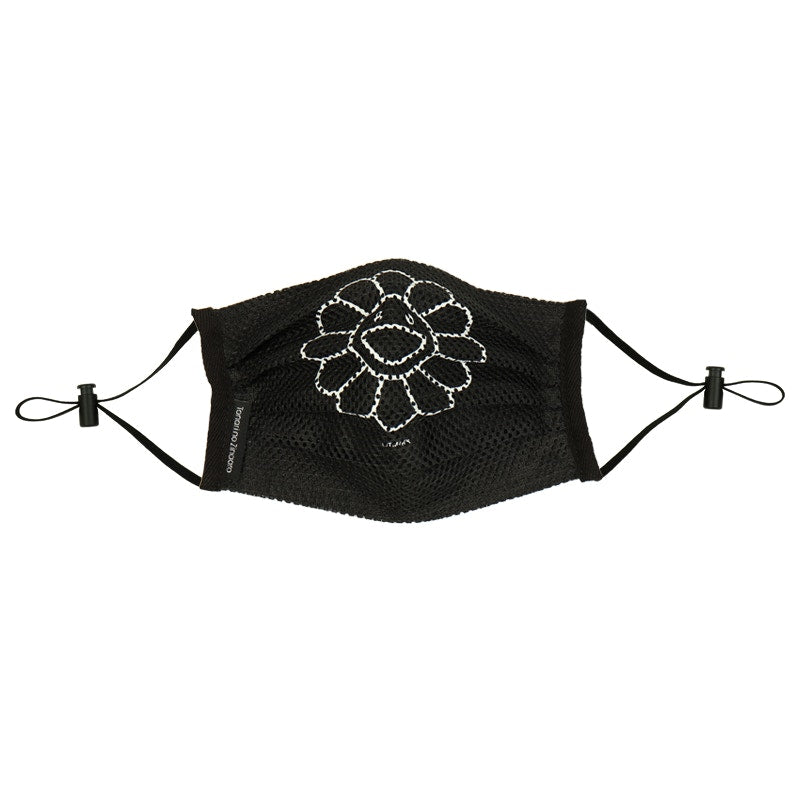 Takashi Murakami Mesh Flower Mask Black/White