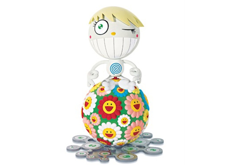 Takashi Murakami Mister Wink Cosmos Ball Figure