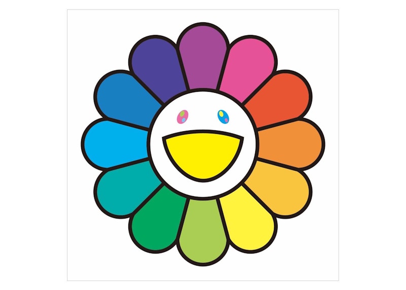 Takashi Murakami Rainbow Flower Print (Signed, Edition of 100)
