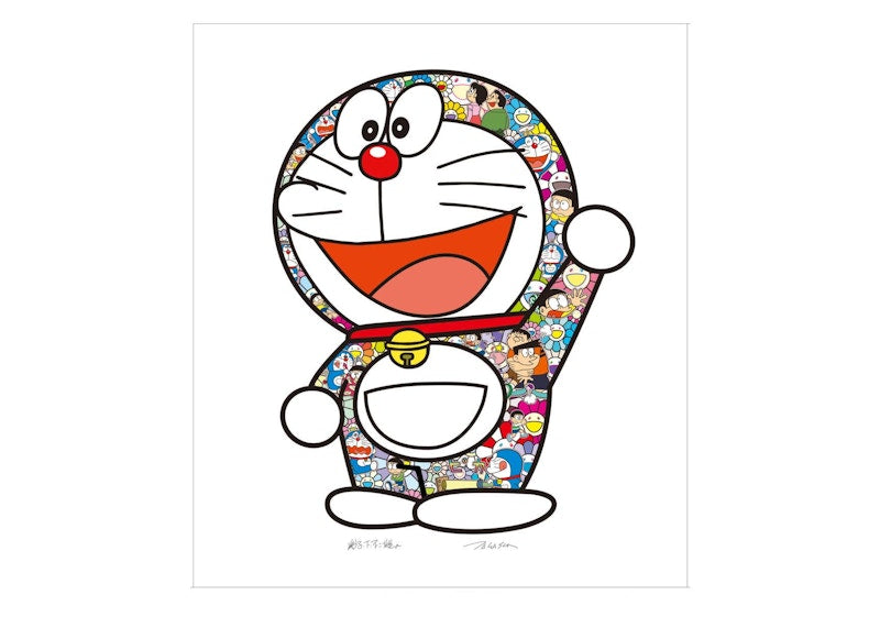 Takashi Murakami Thank You, Doraemon Print (Signed, Edition of 300)