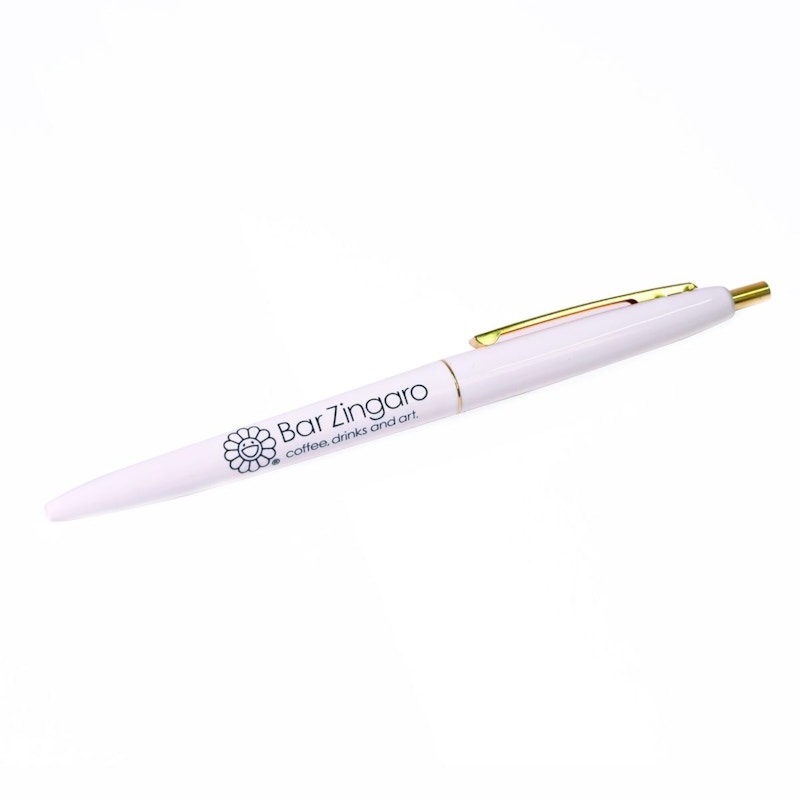 Takashi Murakami x Bar Zingaro BIC Ballpoint Pen White
