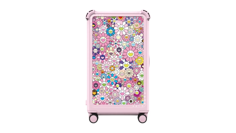 Takashi Murakami x CASETiFY Flowers Bloom (Pink) 29" Check-In Trunk Suitcase Glossy Primrose Pink