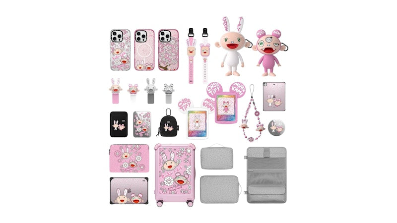 Takashi Murakami x CASETiFY Kaikai And Kiki Collector Edition Iphone 16 Pro Special Set Multicolor