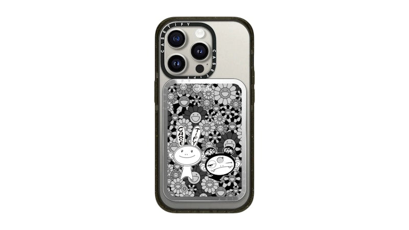 Takashi Murakami x CASETiFY Kaikai And Kiki Dance Duo (Mono) Snappy Magsafe Cardholder Stand Mirror