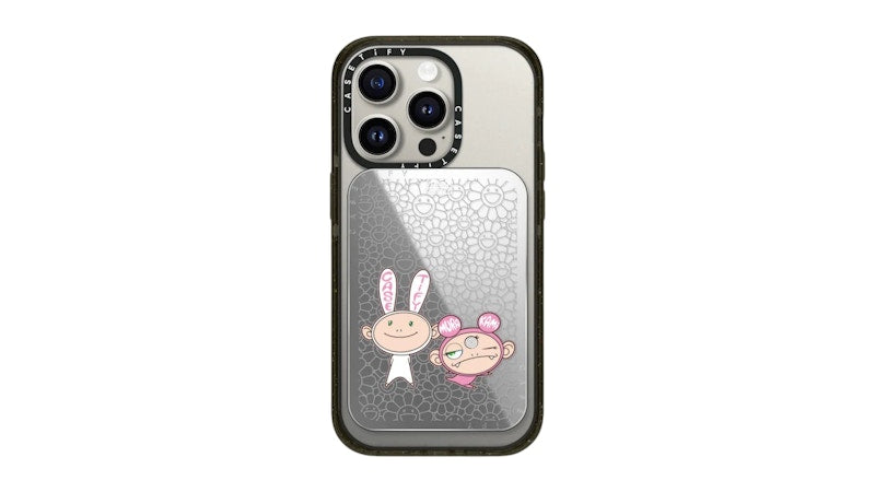 Takashi Murakami x CASETiFY Kaikai And Kiki Dance Duo Snappy Magsafe Cardholder Stand Mirror