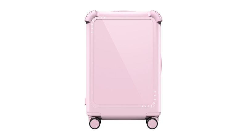 Takashi Murakami x CASETiFY Kaikai And Kiki Hanami 21" Carry-On Suitcase Glossy Primrose Pink