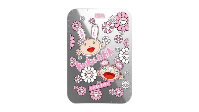 Takashi Murakami x CASETiFY Kaikai And Kiki Sticker Mania Snappy Magsafe Cardholder Stand Mirror