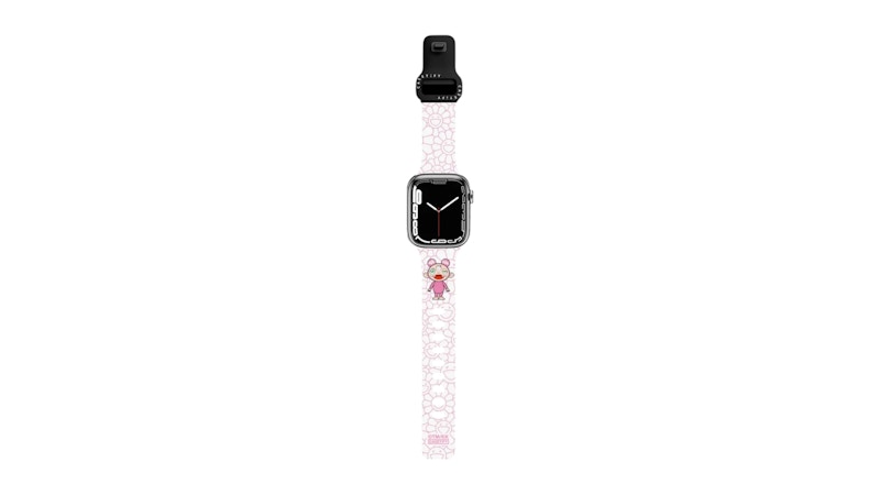 Takashi Murakami x CASETiFY KiKi Apple Watch Series 7-9 (45mm) Watch Band White