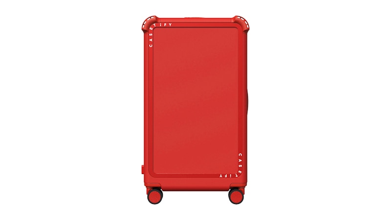 Takashi Murakami x CASETiFY Kiki 29" Check-In Trunk Suitcase Cherry Red