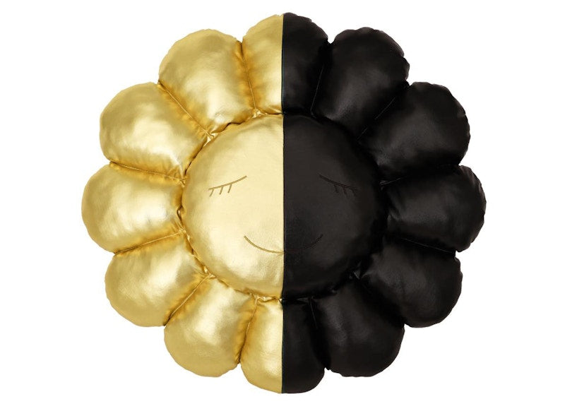 Takashi Murakami x HIKARU Collaboration Flower Plush 60CM Black/Gold