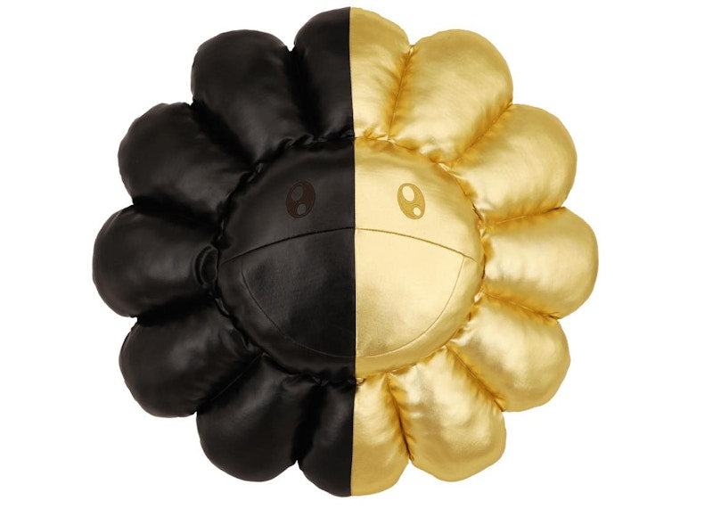 Takashi Murakami x HIKARU Collaboration Flower Plush 60CM Black/Gold