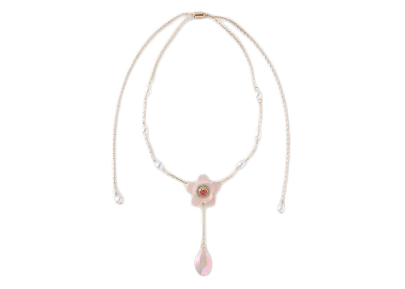 Takashi Murakami x Liquem Cherry Blossom Sakura Choker Necklace