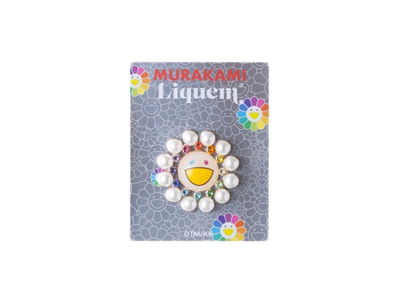 Takashi Murakami x Liquem Flower Pin