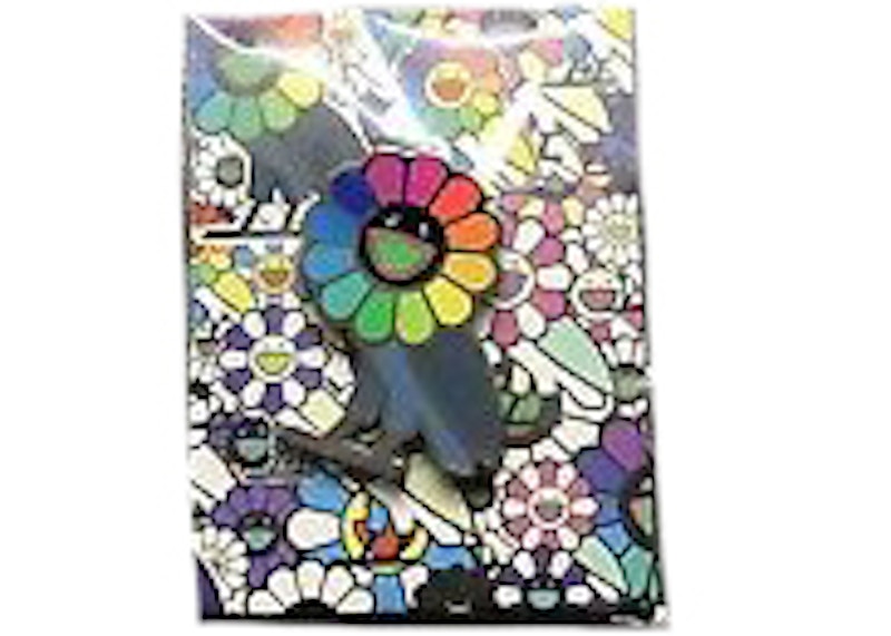 Takashi Murakami x OVO Pin Rainbow/Black