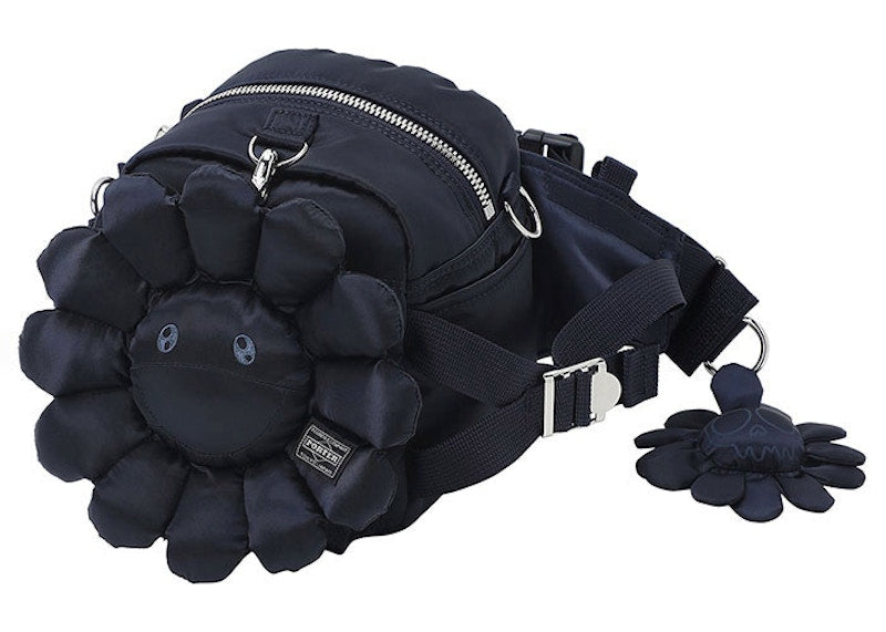 Takashi Murakami x Porter Fanny Pack Black