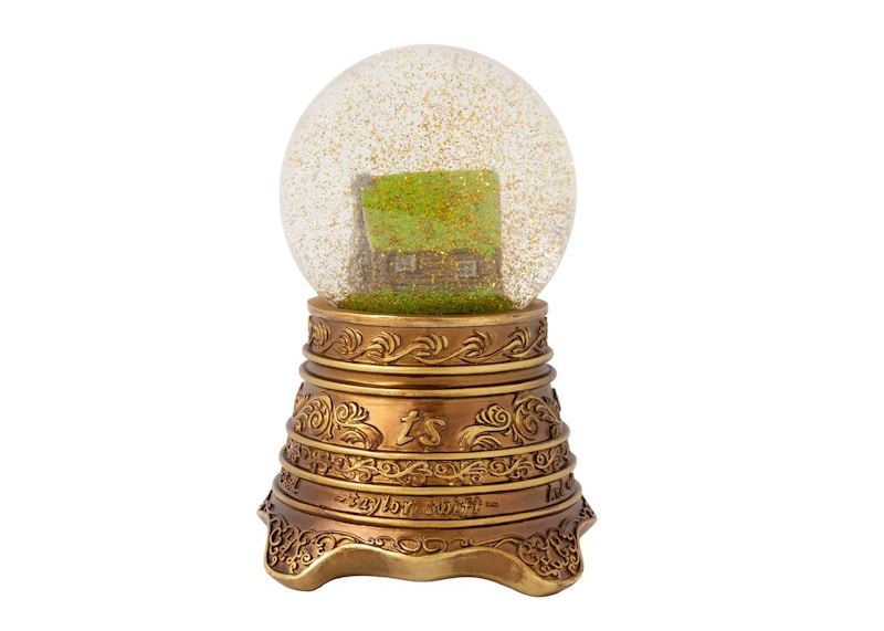 Taylor Swift Cabin Snow Globe Gold