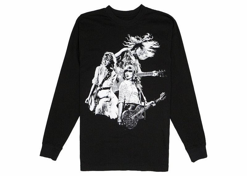 Taylor Swift The Eras Tour Long Sleeve T-Shirt Black