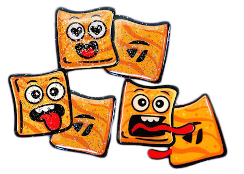 Taylormade x Cinnamon Toast Crunch x Collin Morikawa Cinnamoji Ball Marker 3-Pack