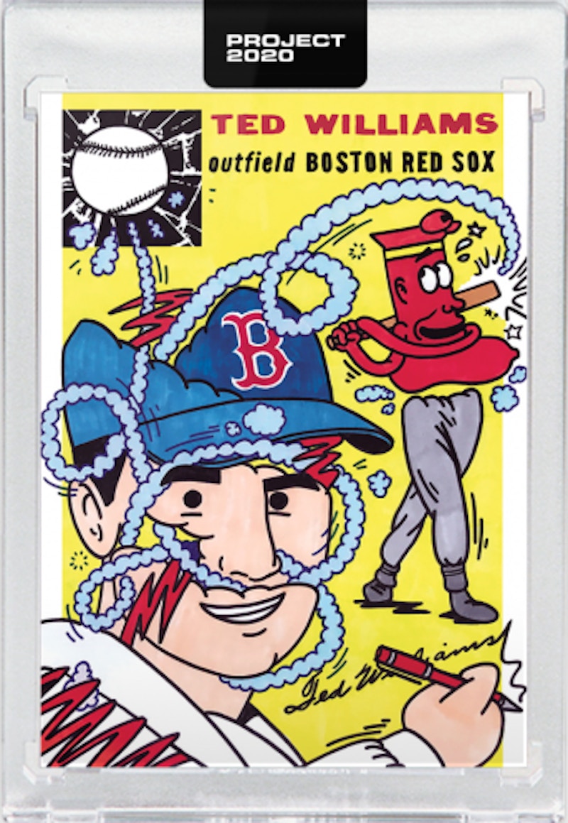 Ted Williams 1954 Topps Project 2020 Ermsy /4859 #58