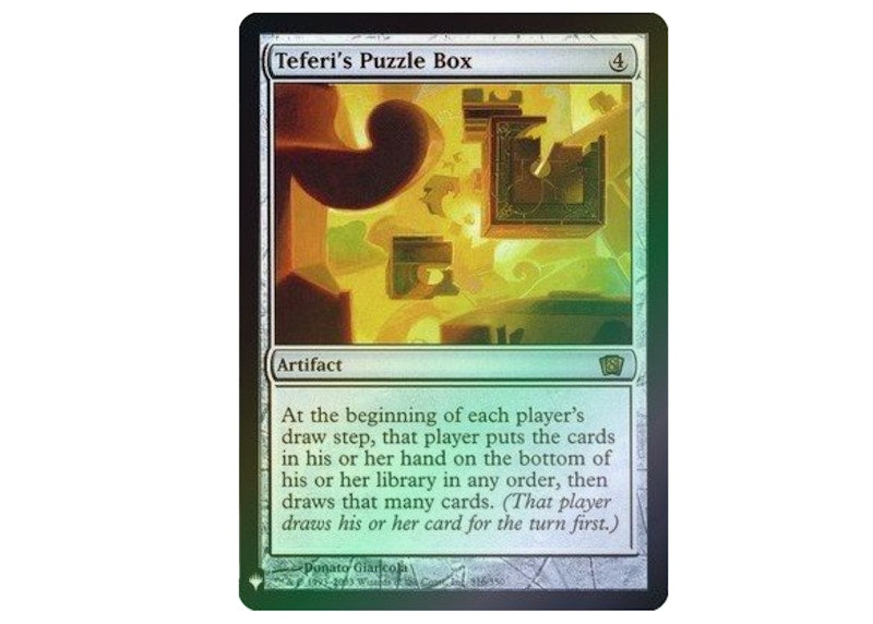 Teferi's Puzzle Box (Foil) Magic: The Gathering TCG Mystery Booster: Retail Exclusives Rare #316 (Ungraded)