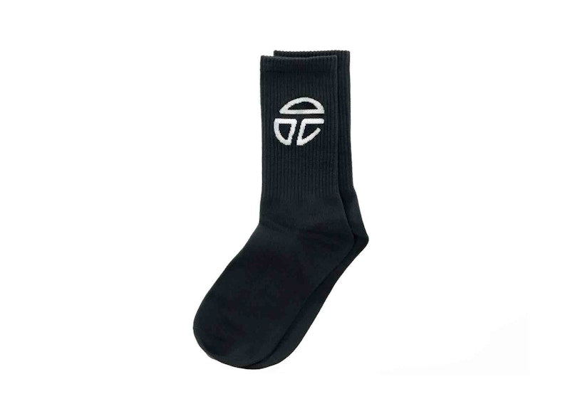 Telfar Athletic Logo Socks Black
