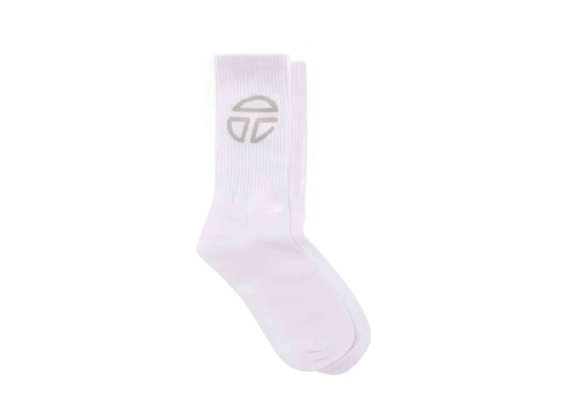 Telfar Athletic Logo Socks White