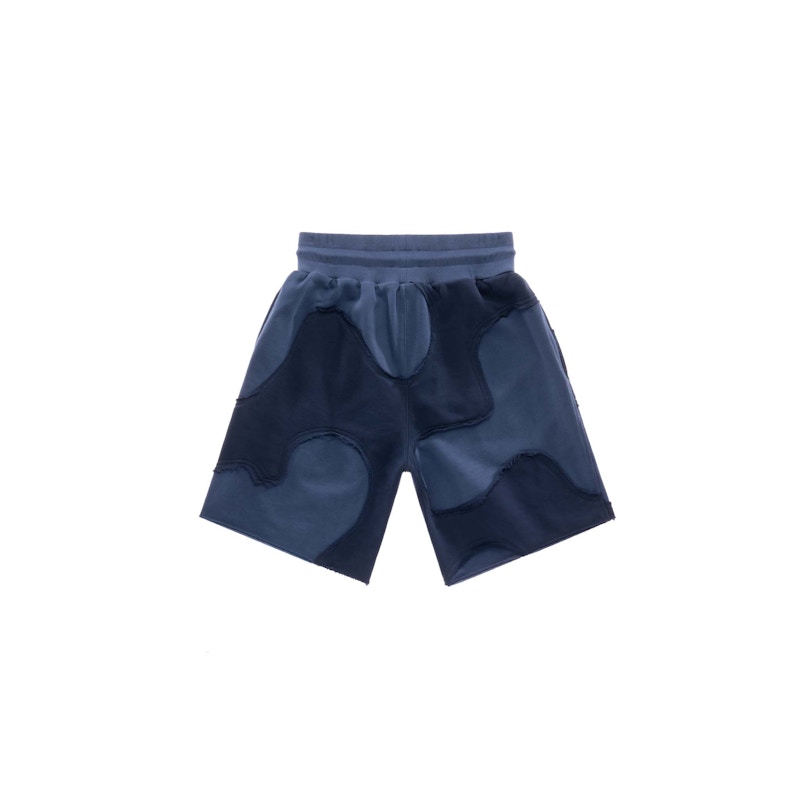 Telfar Camo Sweatshort Navy