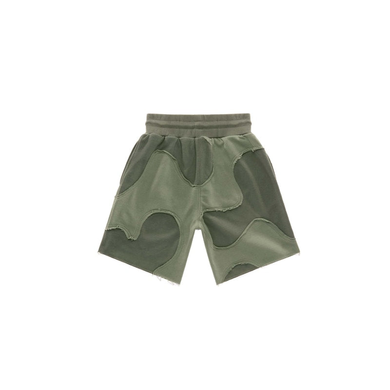 Telfar Camo Sweatshort Olive Drab