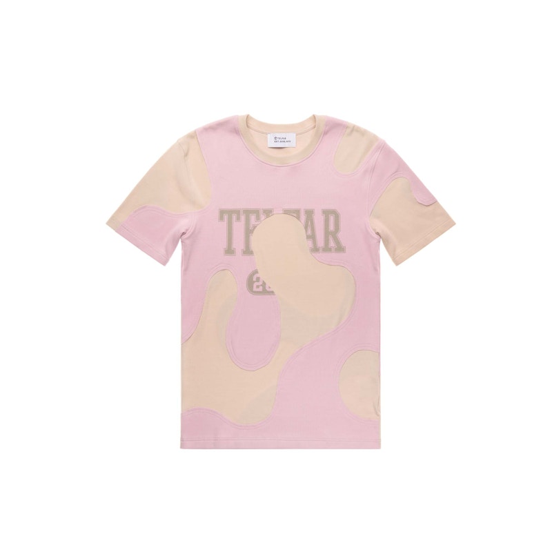 Telfar Camo T-shirt Pink/Sand