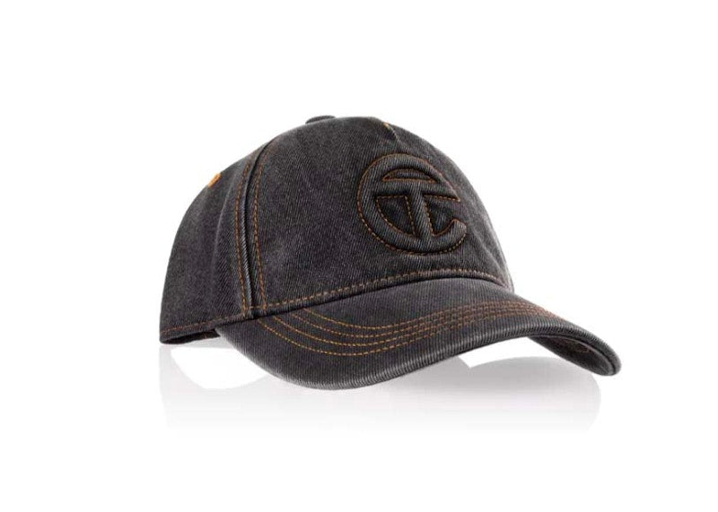 Telfar Denim Logo Hat Black