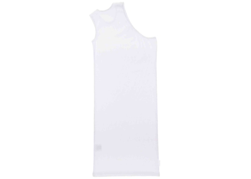 Telfar Half Tank Tunic White