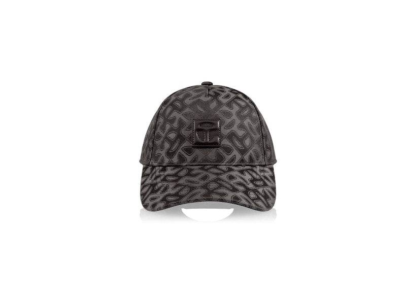 Telfar Jacquard Logo Hat Black Monogram