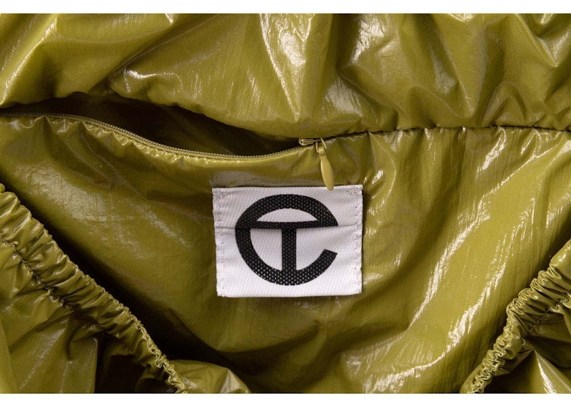 Telfar Jumbo OMG Plastic Bag Olive