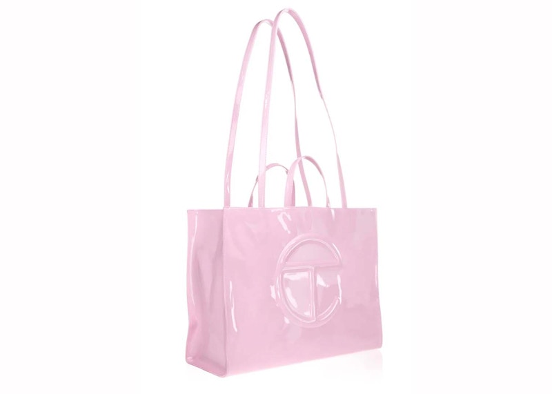 Telfar Large Shopping Bag Bubblegum Patent