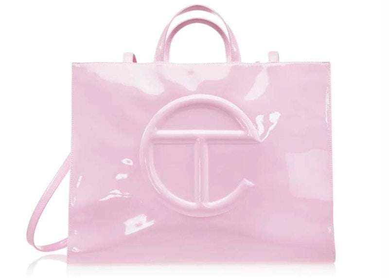 Telfar Large Shopping Bag Bubblegum Patent