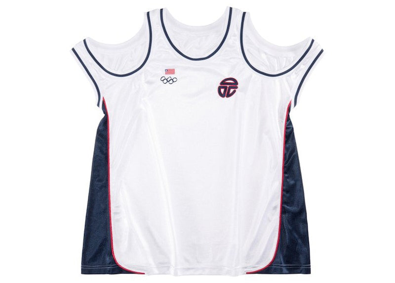 Telfar Liberia Triple Jersey White