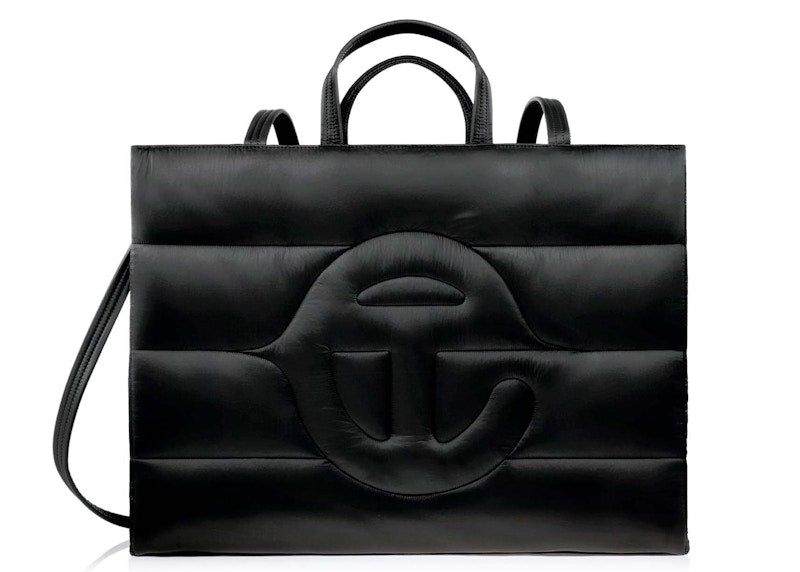 Telfar Large Puff Shopper Black