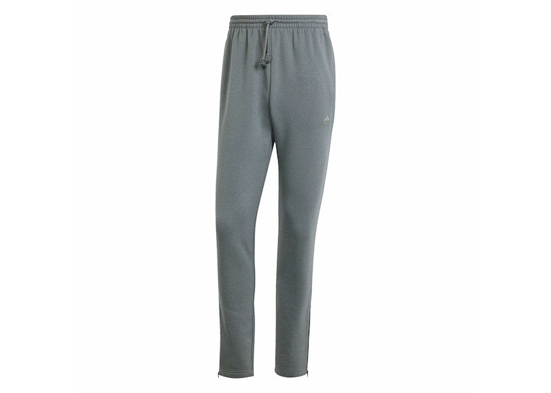 adidas ALL SZN Fleece Tapered Leg Zip Pants Legend Ivy
