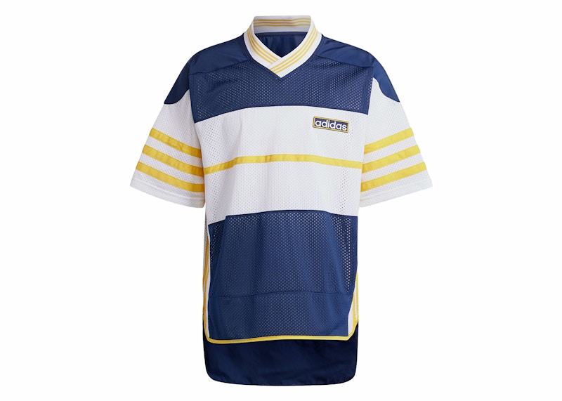 adidas Adicolor Adibreak Mesh Jersey Night Indigo/White/Bold Gold