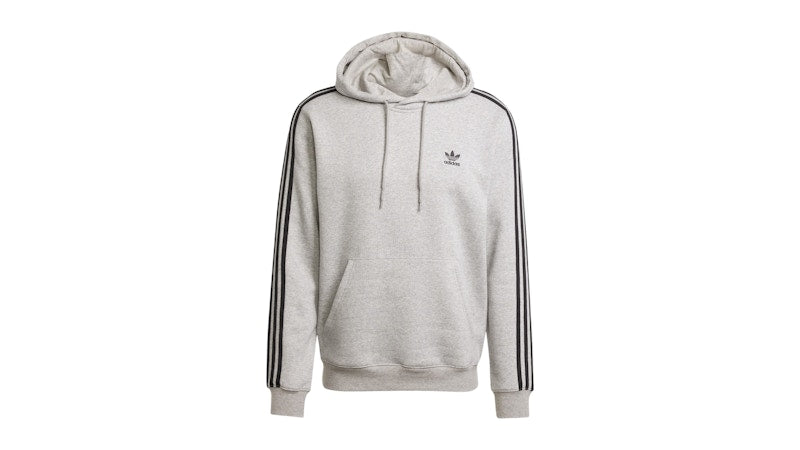 adidas Adicolor Classics 3-Stripes Hoodie Medium Grey Heather Black