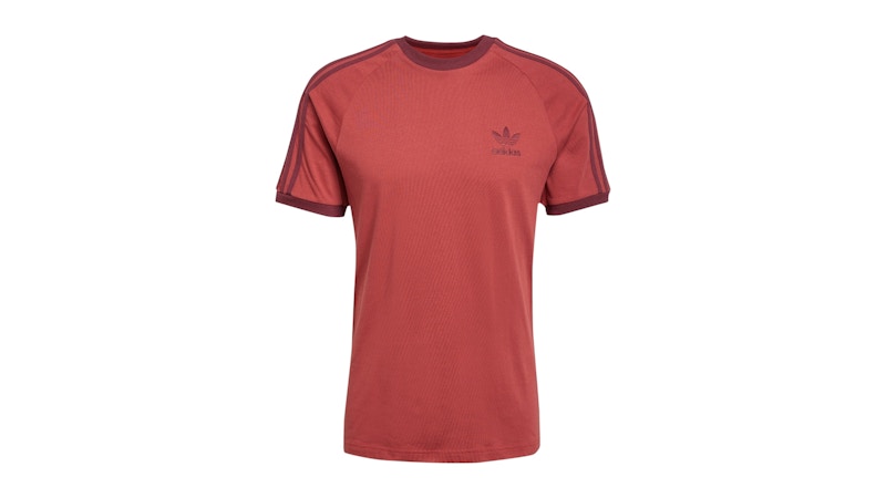 adidas Adicolor Classics 3-Stripes Tee Preloved Ruby